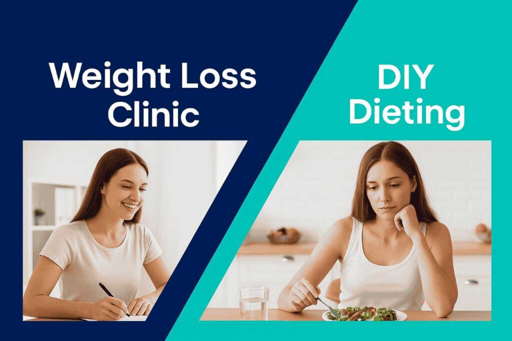 Weight Loss Clinic vs DIY Dieting
