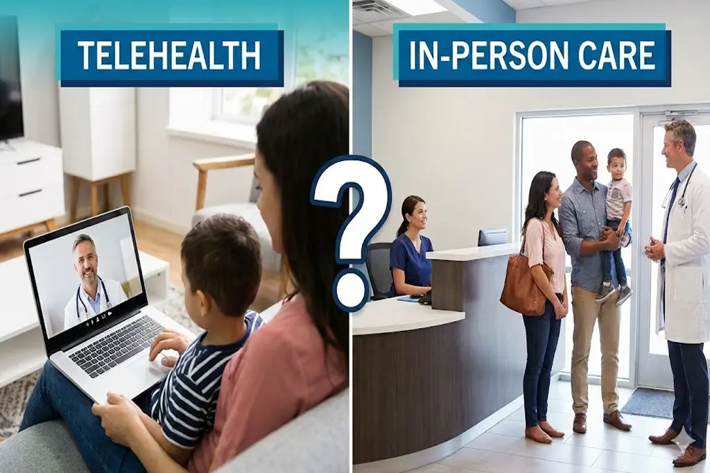 Telehealth vs In-Person Care: Nurse Practitioner Guide