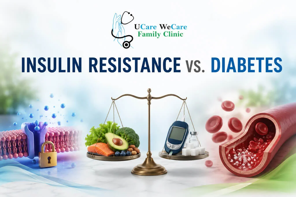 Insulin Resistance vs. Diabetes