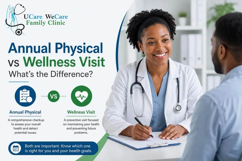 Annual Physical vs Wellness Visit – What's the Difference?